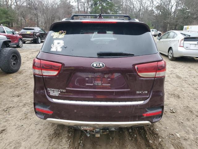 Паркетники KIA SORENTO 2016 Бургунди