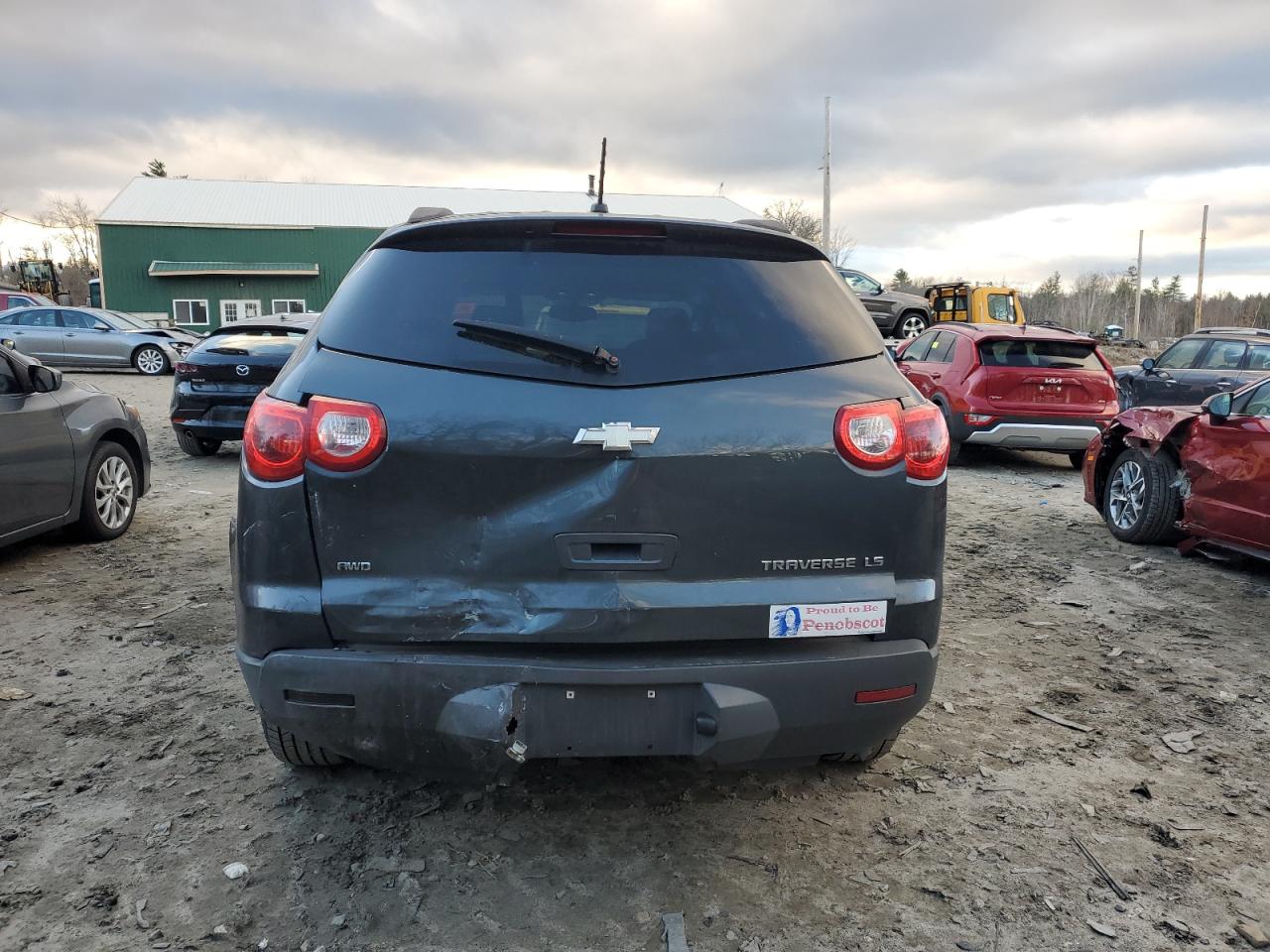 2011 Chevrolet Traverse Ls VIN: 1GNKVFED4BJ198658 Lot: 79208954