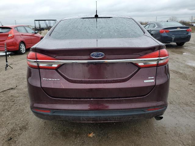  FORD FUSION 2017 Бордовий