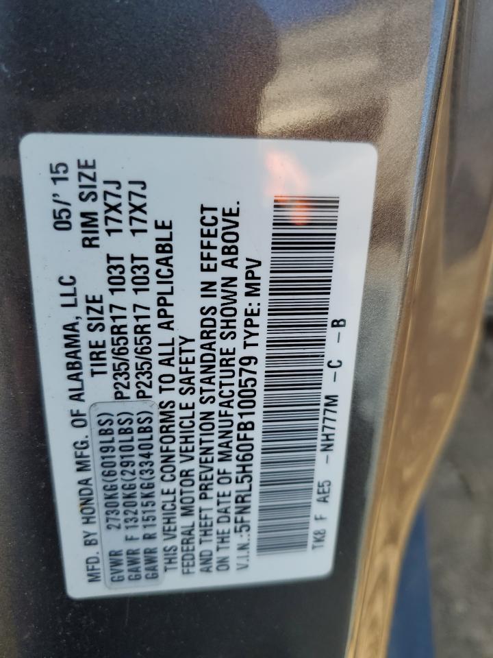 2015 Honda Odyssey - Image 13