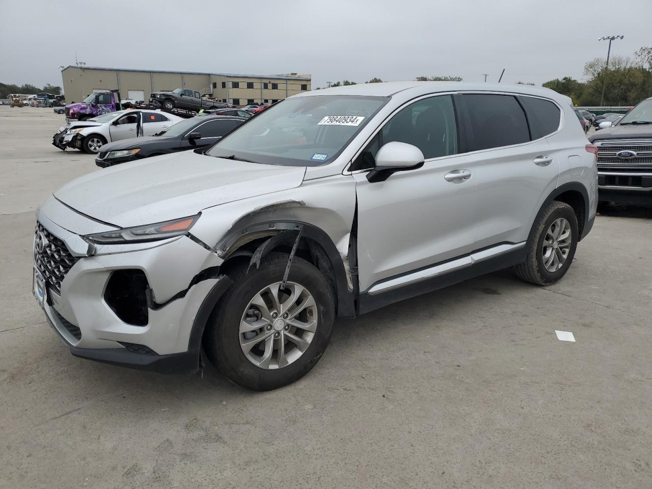 VIN 5NMS23AD8KH109573 2019 HYUNDAI SANTA FE no.1