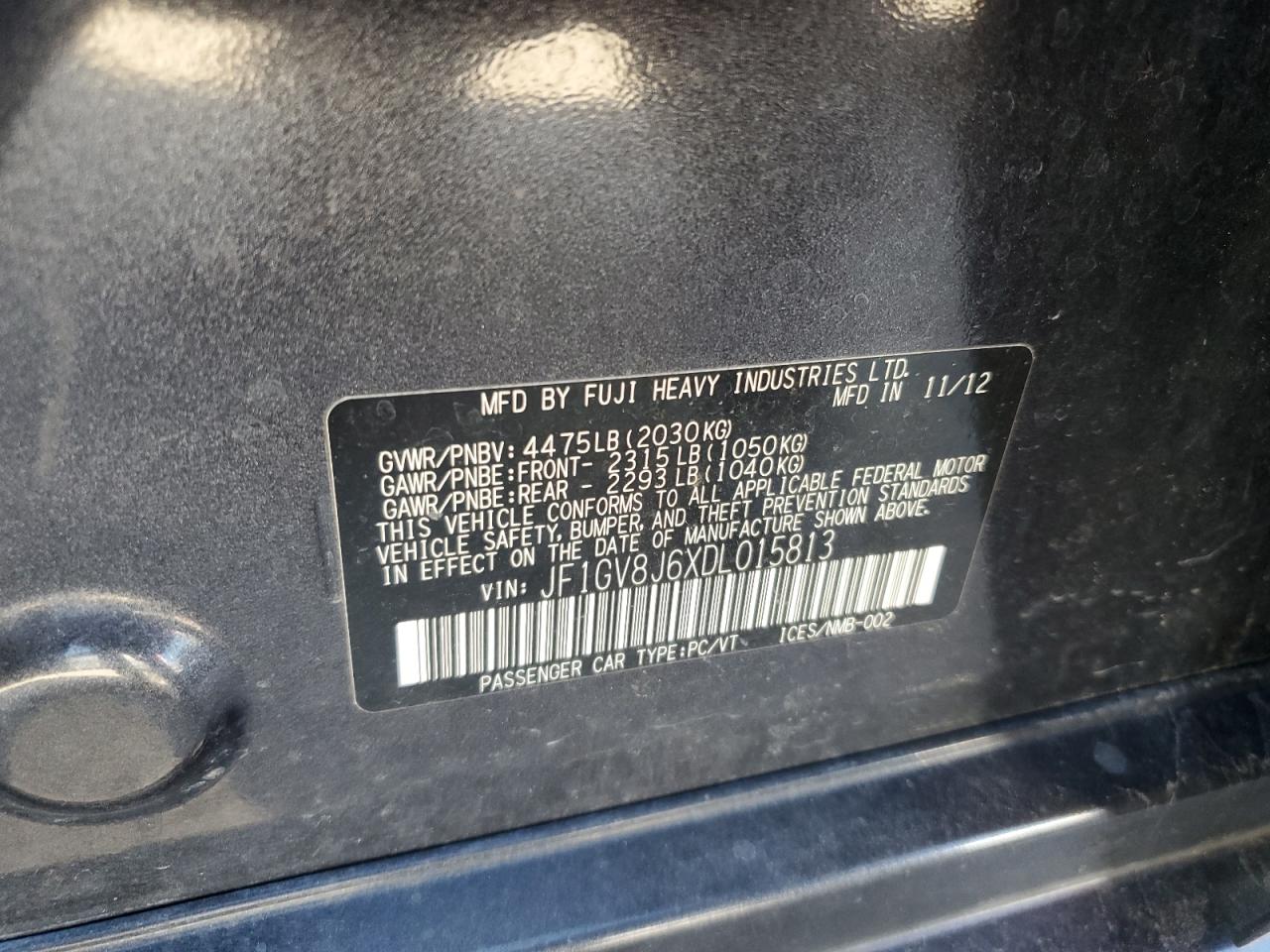 2013 Subaru WRX - Image 12