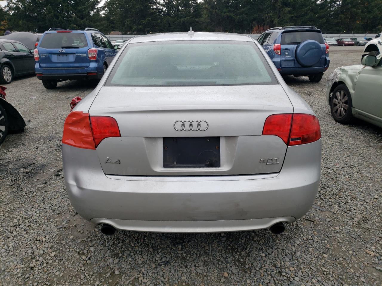 2008 Audi A4 2.0T Quattro VIN: WAUDF78E68A035119 Lot: 80044434