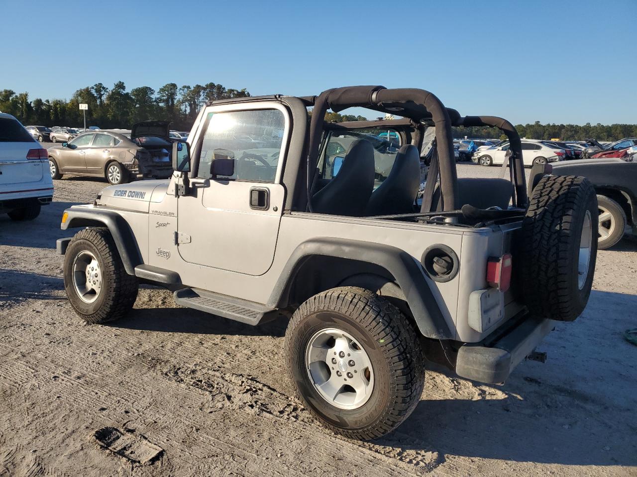 2002 Jeep Wrangler / Tj Sport VIN: 1J4FA49S12P730393 Lot: 81849284