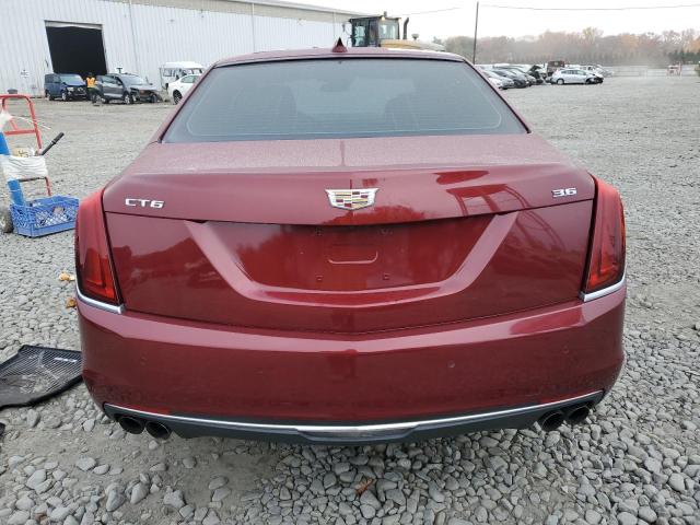 CADILLAC CT6 2017 Czerwony