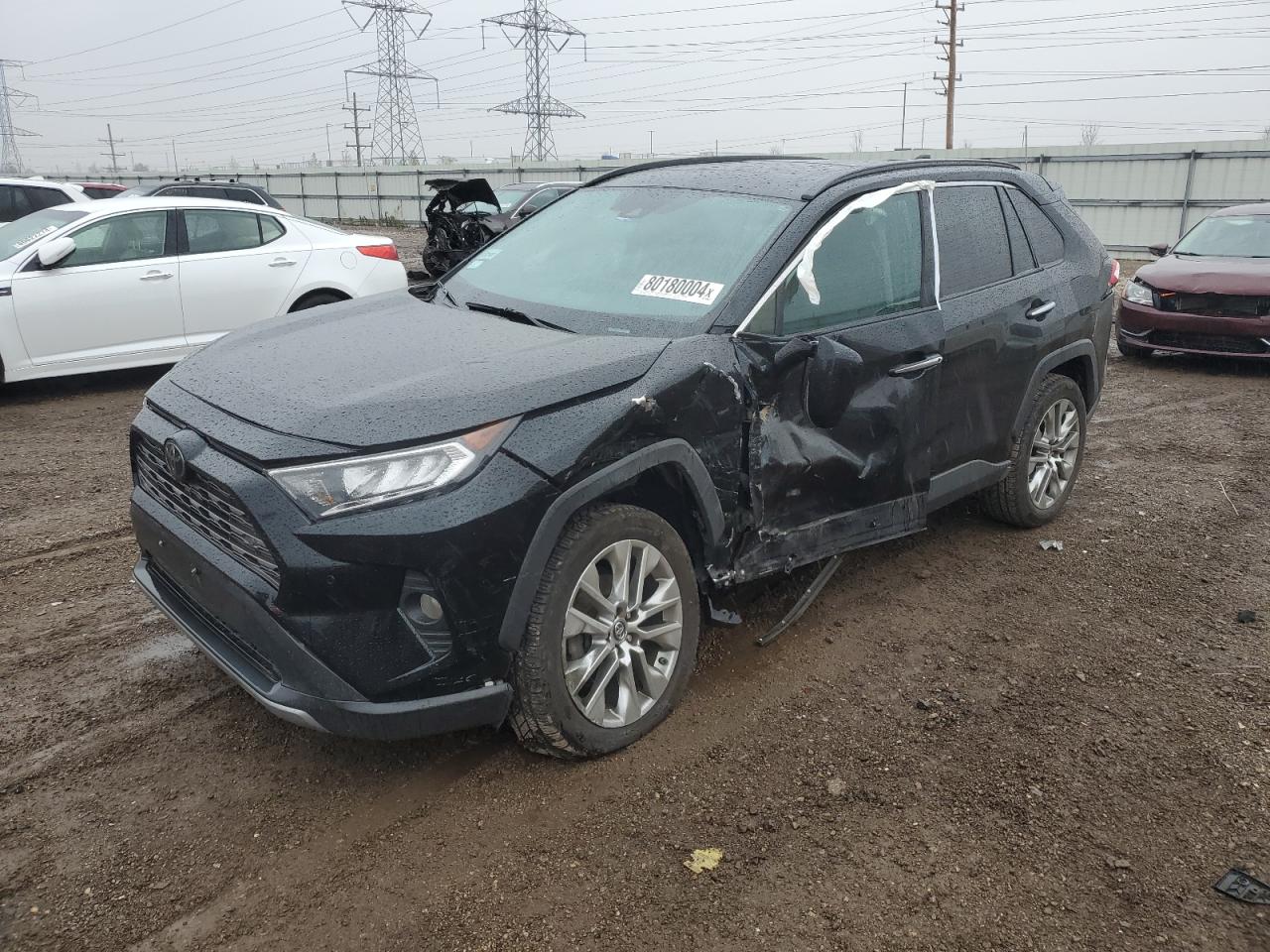 VIN 2T3N1RFV2KC011592 2019 TOYOTA RAV4 no.1