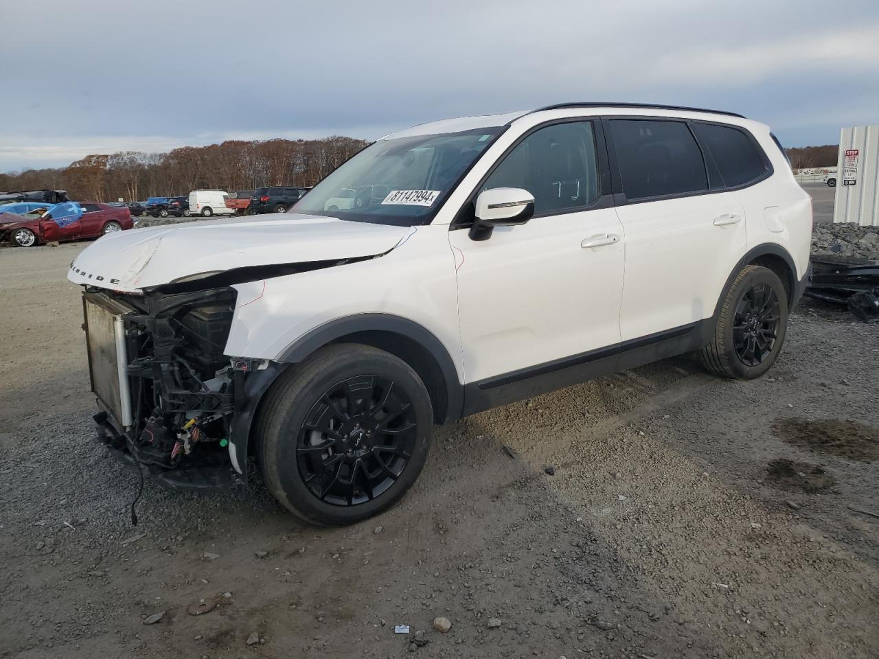 2022 Kia Telluride Ex на продаже в Assonet, MA - Front End