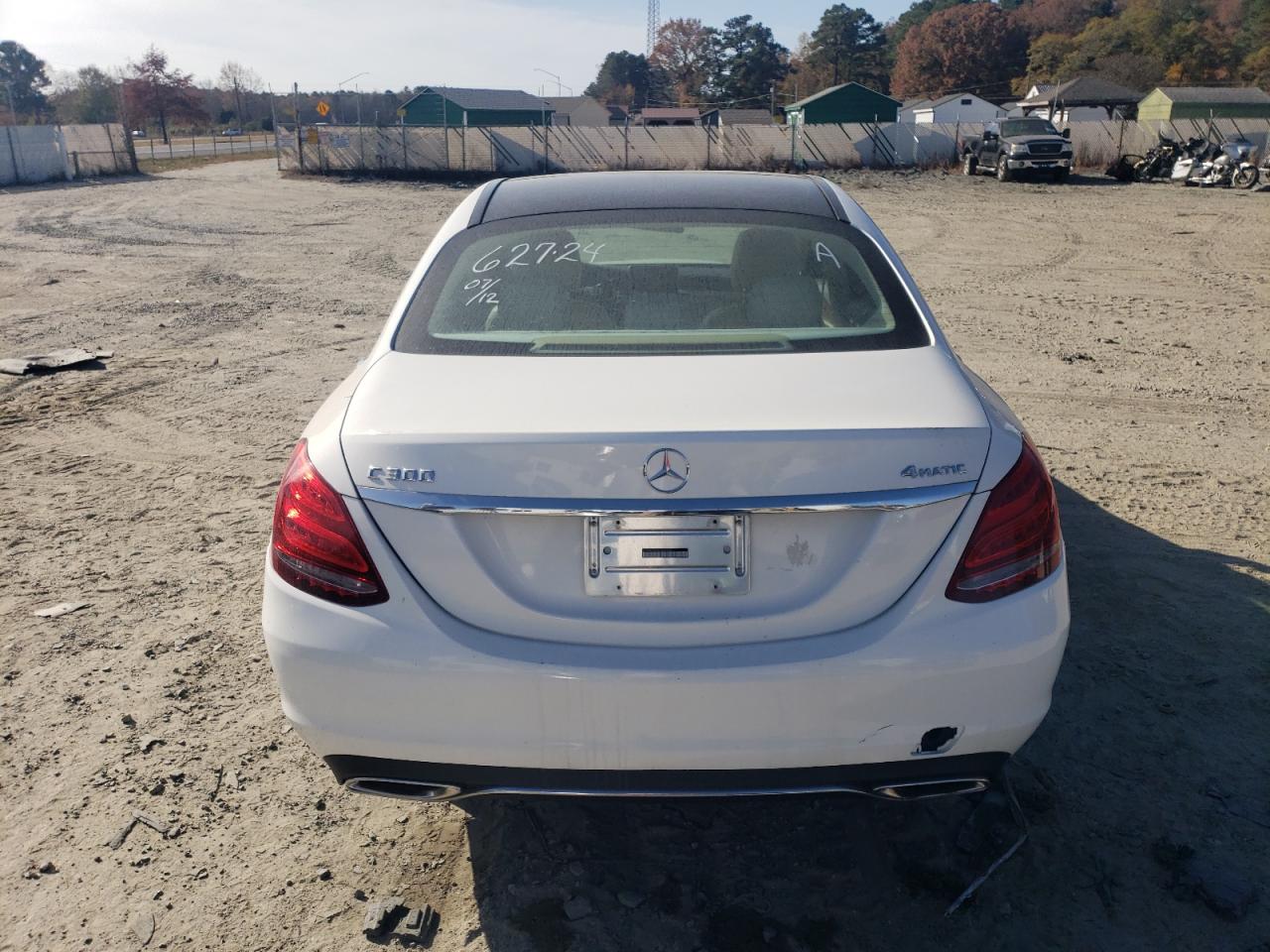 2015 Mercedes-Benz C 300 4Matic VIN: 55SWF4KB0FU003908 Lot: 79258934