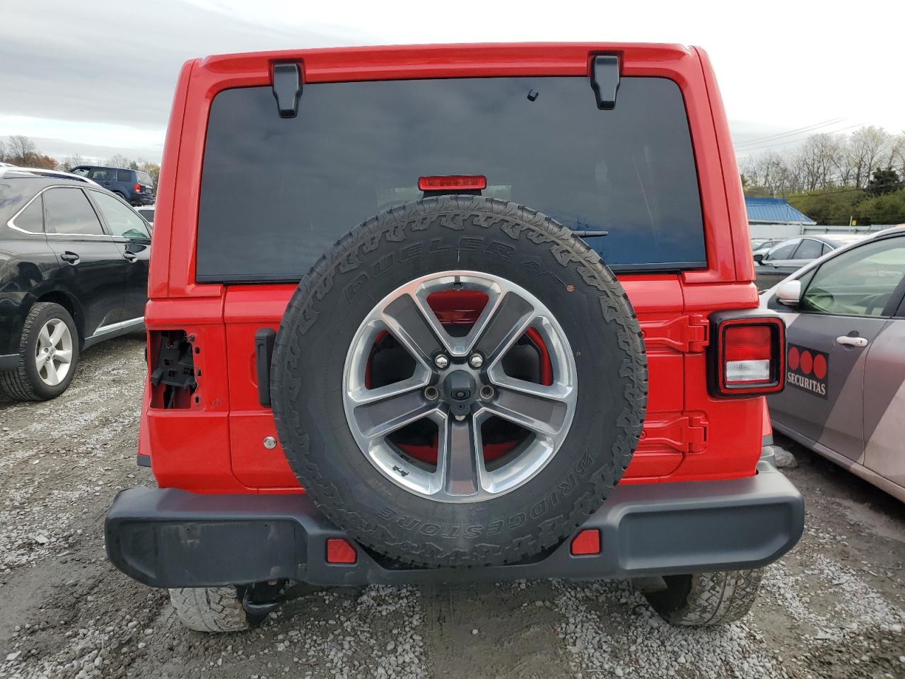 2019 Jeep Wrangler Unlimited Sahara VIN: 1C4HJXEG8KW583741 Lot: 78911324