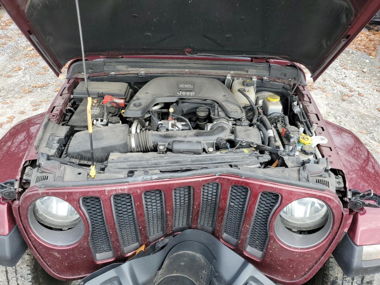 2021 Jeep Wrangler Unlimited Sport VIN: 1C4HJXDGXMW575838 Lot: 75731954