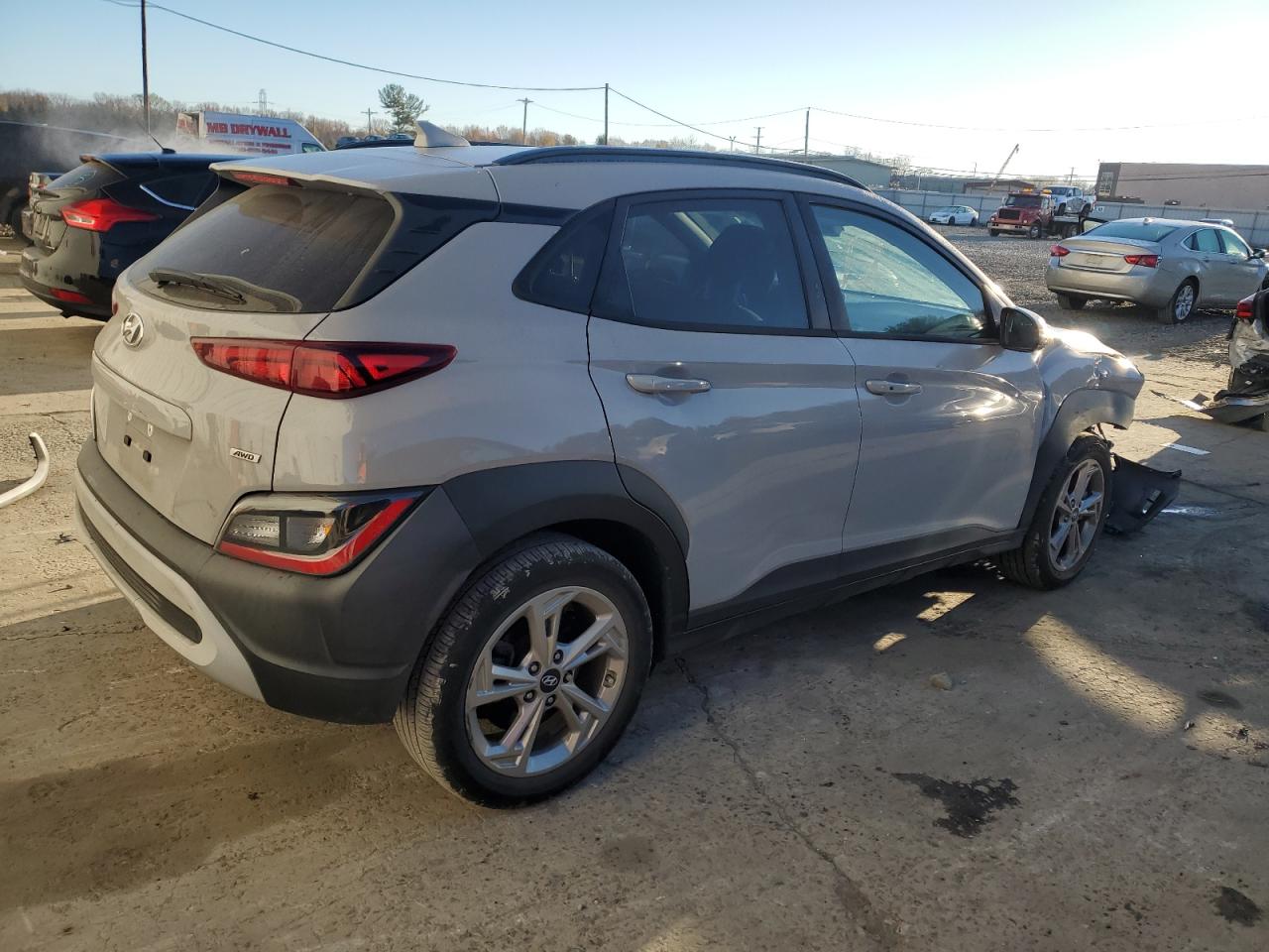 2022 Hyundai Kona Sel VIN: KM8K6CAB7NU774573 Lot: 79829744