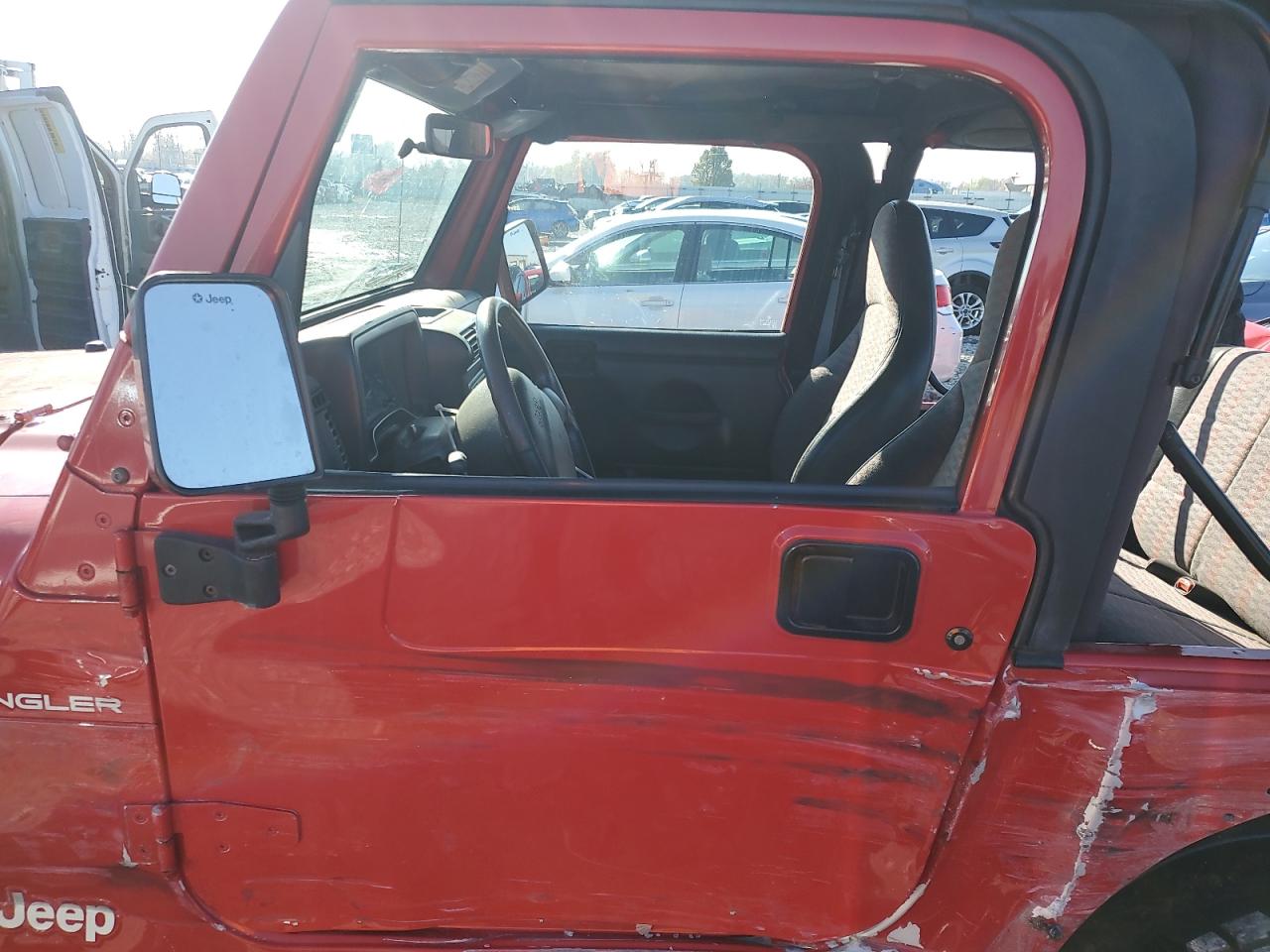 2000 Jeep Wrangler / Tj Se VIN: 1J4FA29P0YP760123 Lot: 80240274