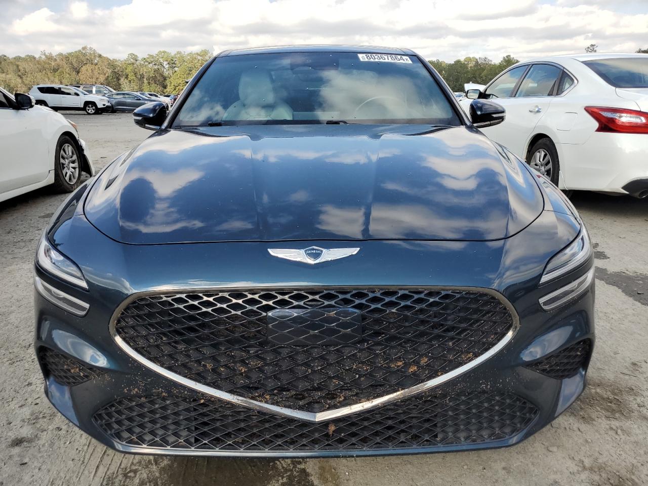 VIN KMTG54TE9NU084593 2022 GENESIS G70 BASE no.5