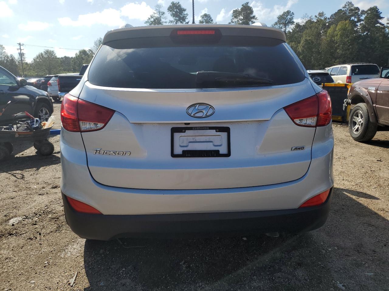 2014 Hyundai Tucson Gls VIN: KM8JUCAG8EU898574 Lot: 79120284