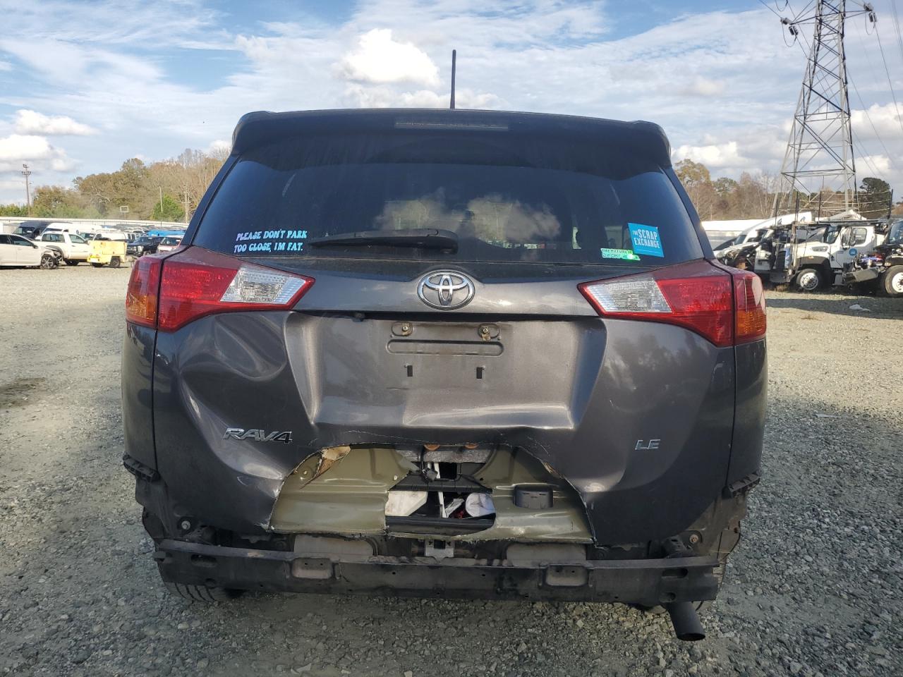 2015 Toyota Rav4 Le VIN: 2T3ZFREV3FW191738 Lot: 78397114