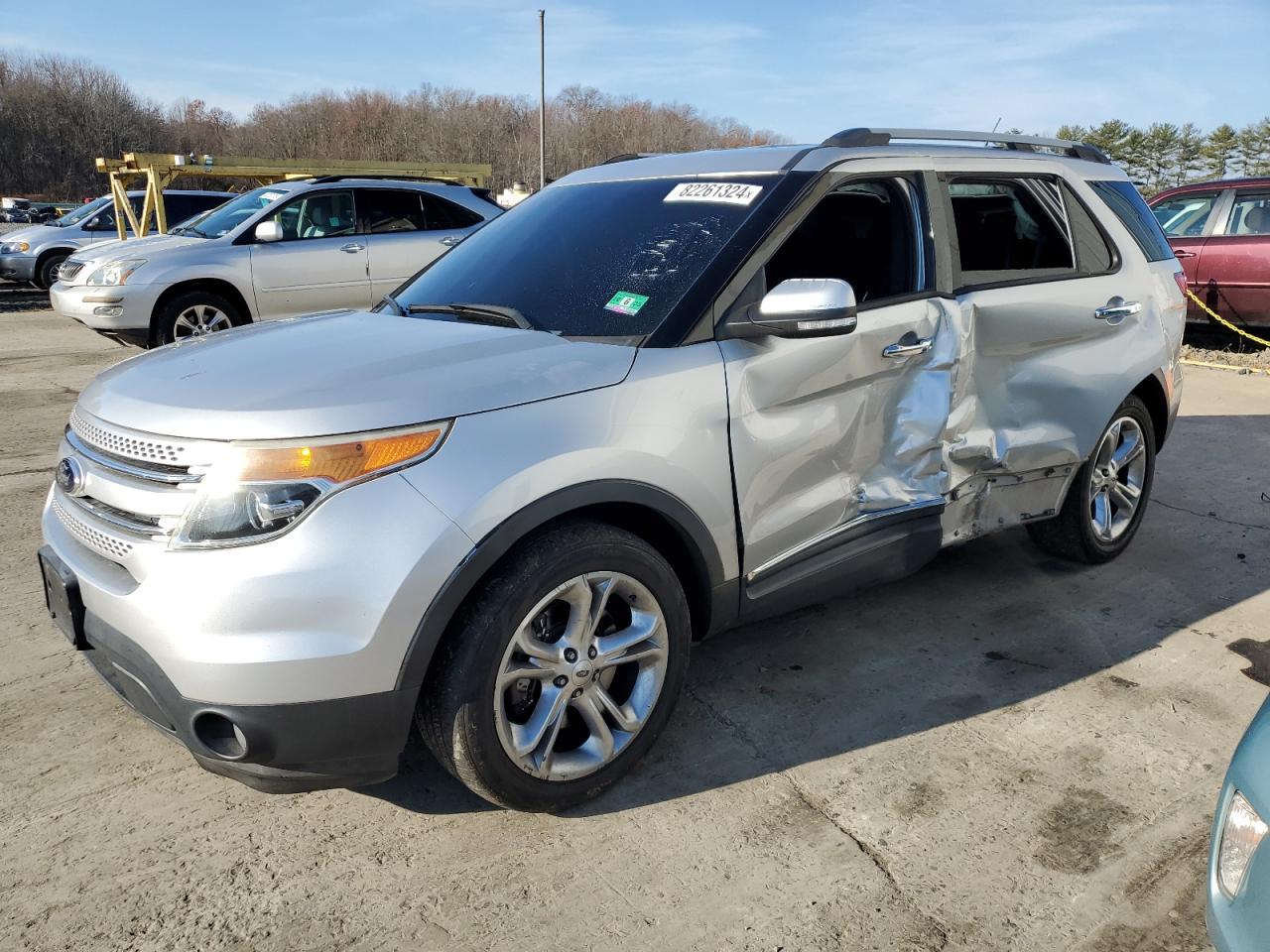 2014 Ford Explorer Limited zu verkaufen in Windsor, NJ - Side