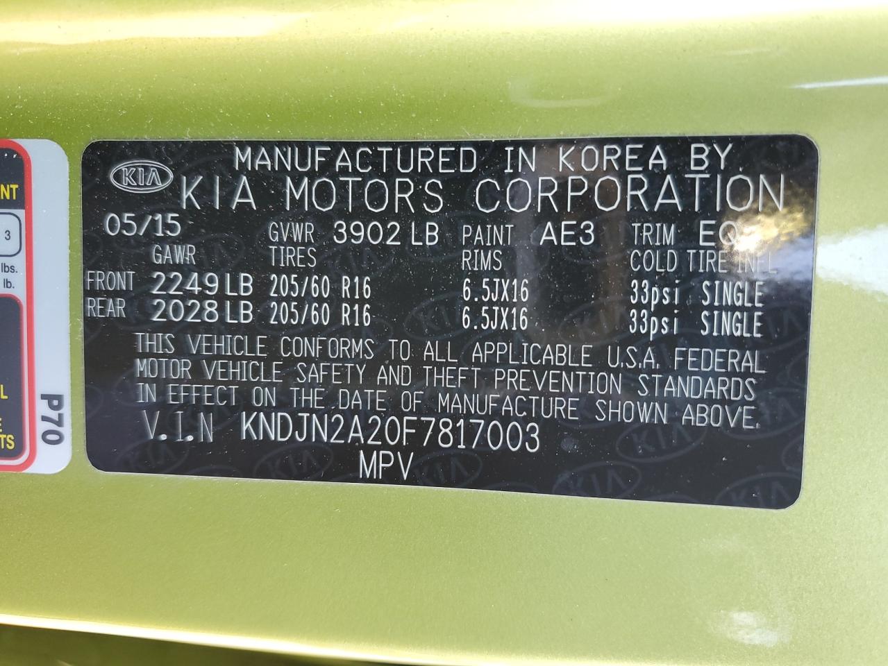 2015 Kia Soul - Image 14