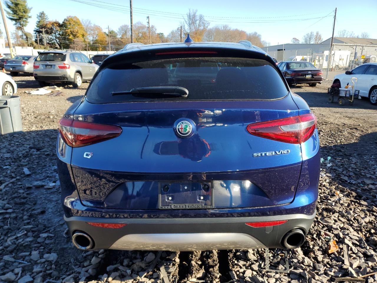 2018 Alfa Romeo Stelvio VIN: ZASFAKAN4J7B66695 Lot: 80320934