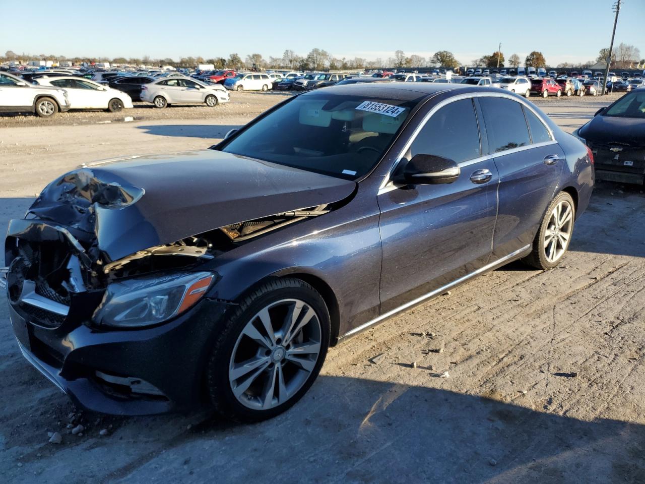 2015 Mercedes-Benz C 300 VIN: 55SWF4JB7FU091048 Lot: 81553124