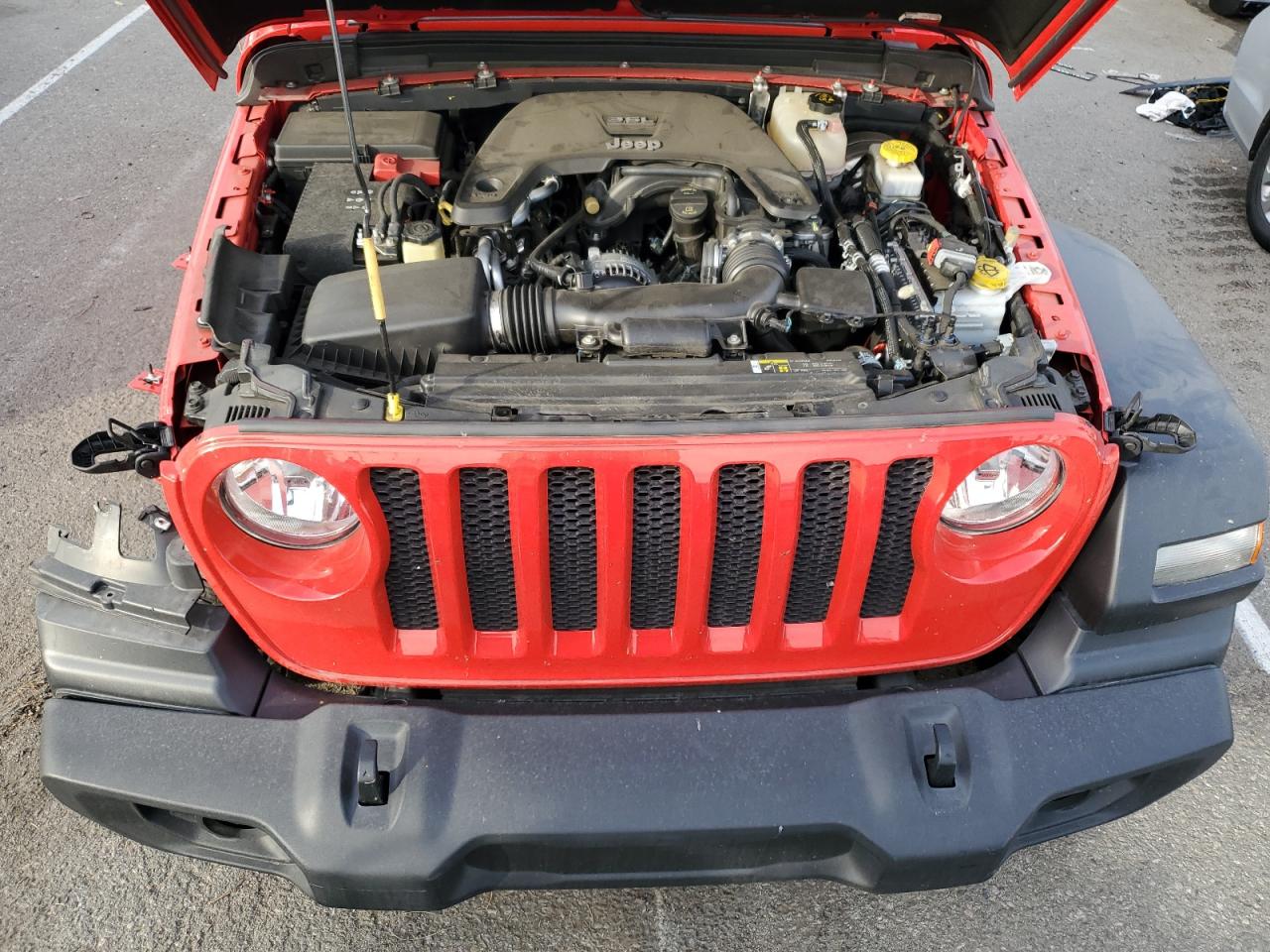 2018 Jeep Wrangler Unlimited Sport VIN: 1C4HJXDG0JW110593 Lot: 79504804