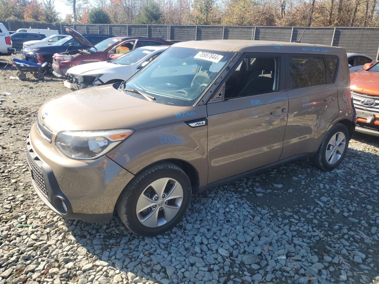 VIN KNDJN2A27F7181597 2015 KIA SOUL no.1