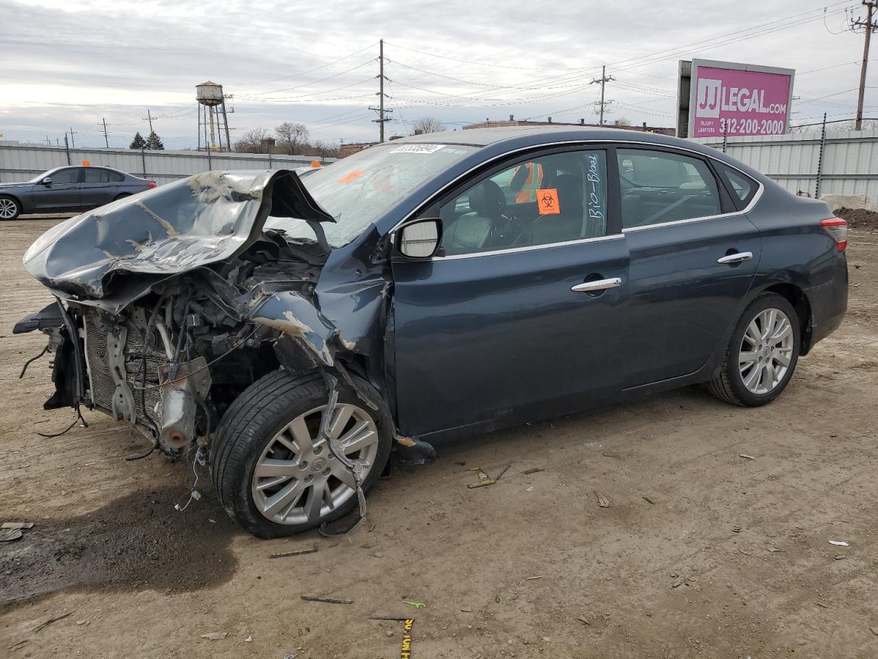 VIN 3N1AB7AP8DL726817 2013 NISSAN SENTRA no.1