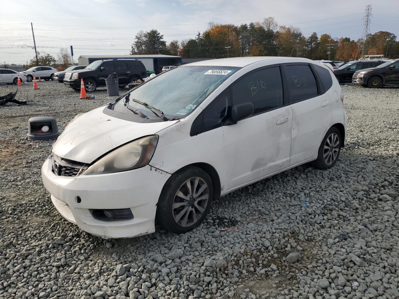 VIN JHMGE8H56DC020299 2013 HONDA FIT no.1