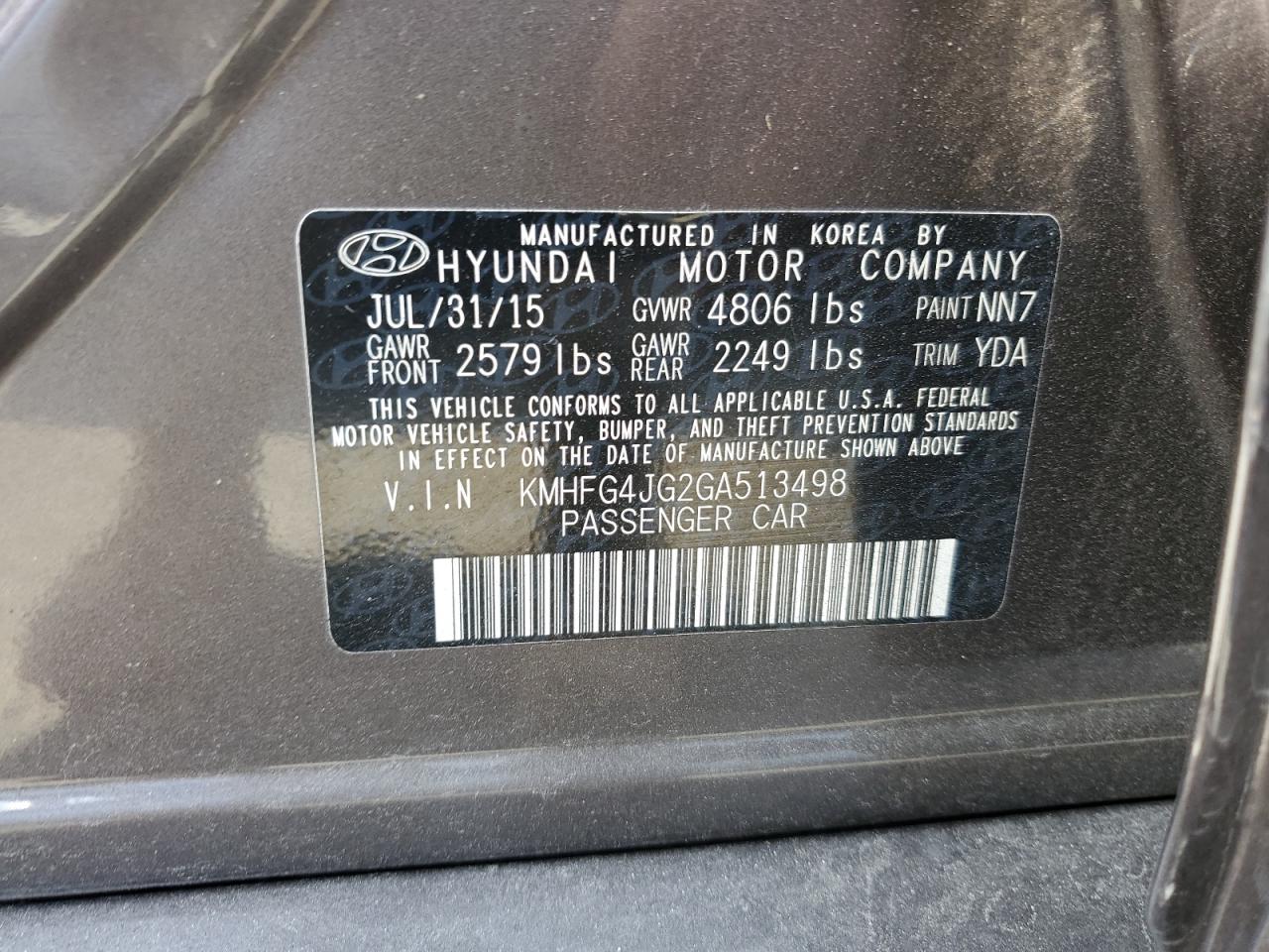 2016 Hyundai Azera - Image 12