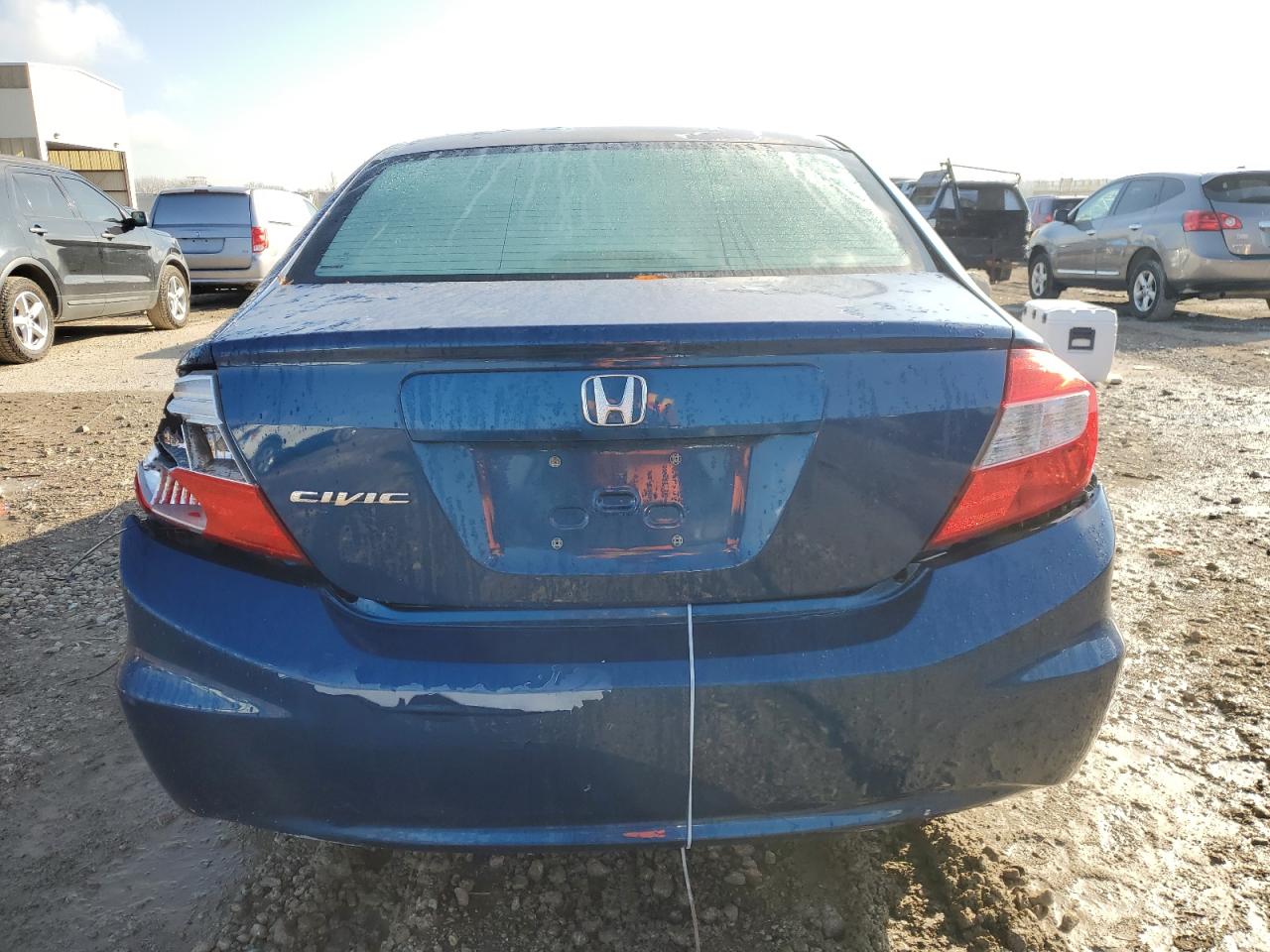 2012 Honda Civic Ex VIN: 2HGFB2F80CH500139 Lot: 79183544