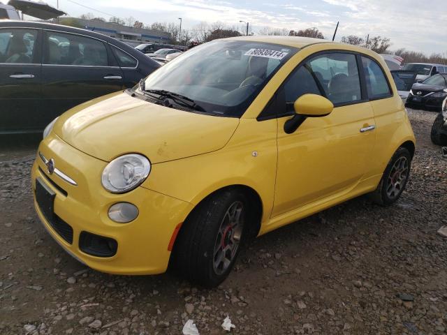  FIAT 500 2013 Желтый