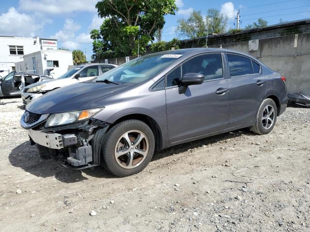  HONDA CIVIC 2015 Gray