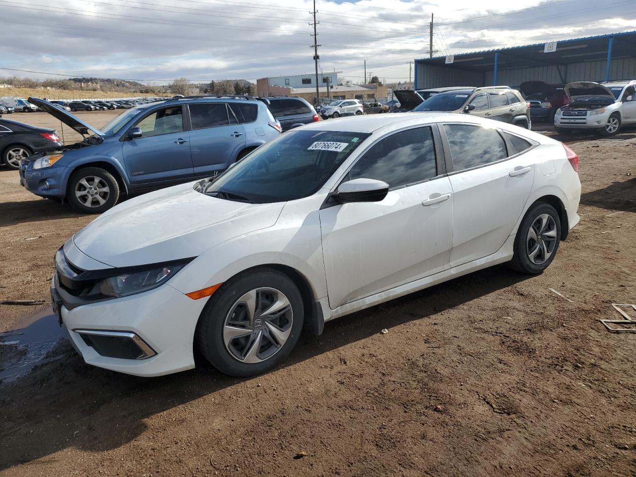 2021 Honda Civic Lx за продажба в Colorado Springs, CO - Hail