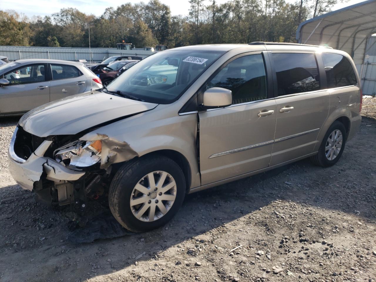 2016 Chrysler Town & Country Touring en Venta en Augusta, GA - Front End