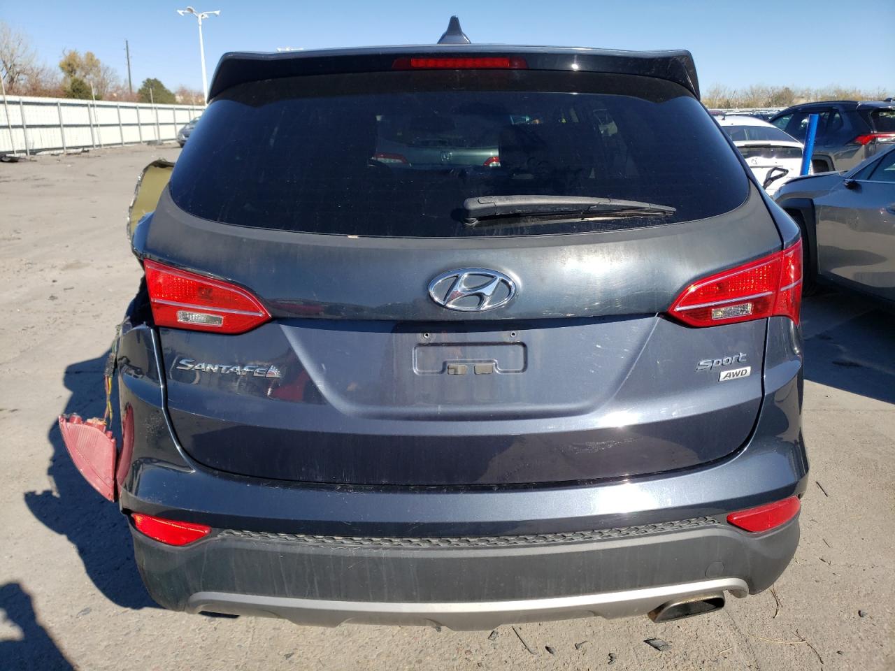 VIN 5XYZTDLB5EG168401 2014 HYUNDAI SANTA FE no.6