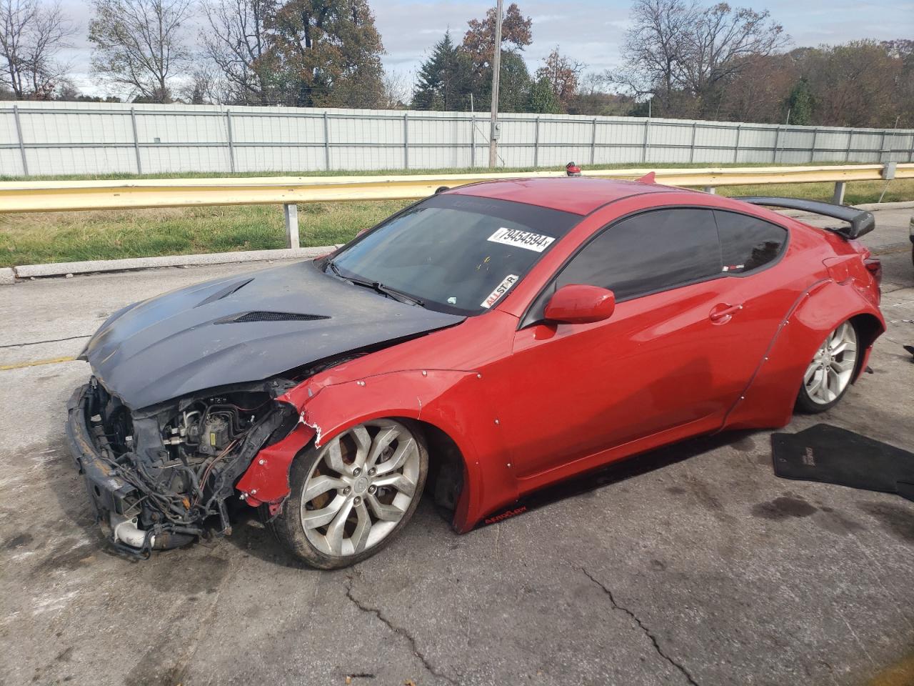 2013 Hyundai Genesis Coupe 2.0T de vânzare în Bridgeton, MO - Front End