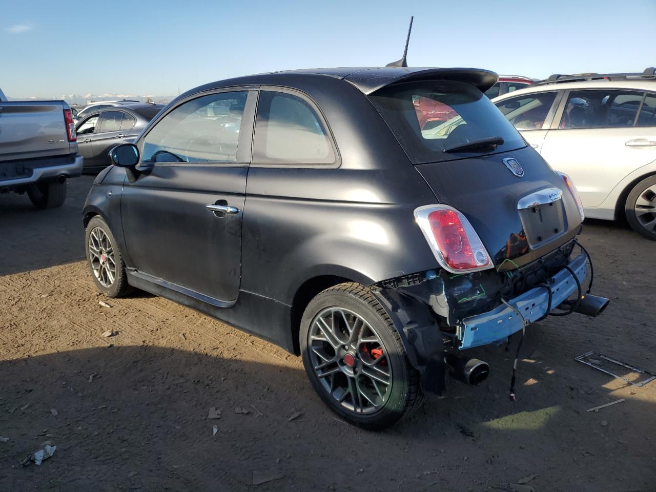 2017 Fiat 500 Abarth VIN: 3C3CFFFH9HT506053 Lot: 81367564