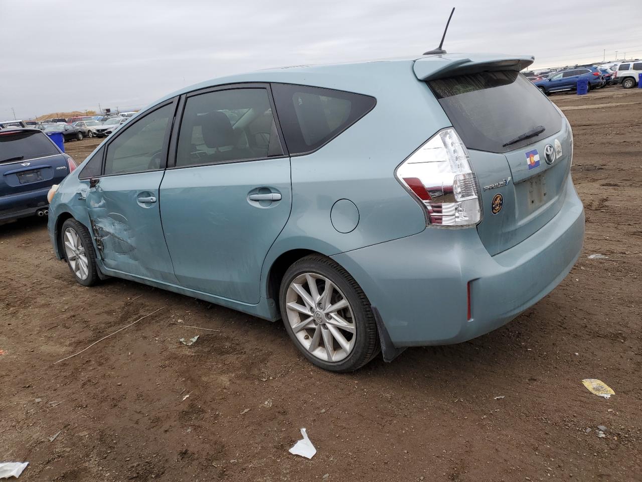 VIN JTDZN3EU4D3195384 2013 TOYOTA PRIUS no.2