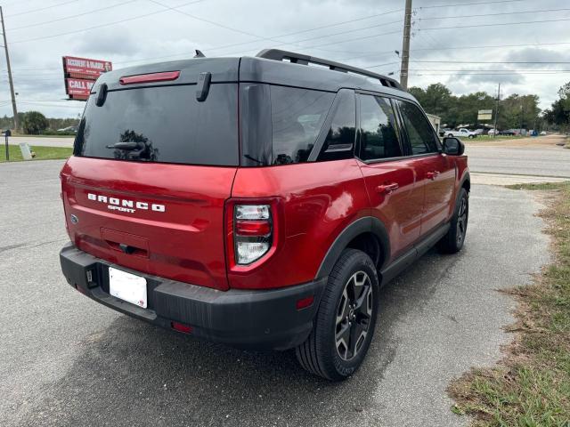  FORD BRONCO 2022 Красный