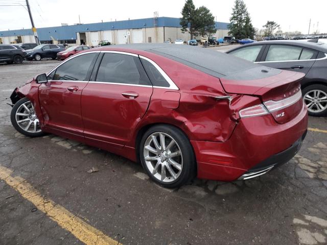  LINCOLN MKZ 2016 Красный