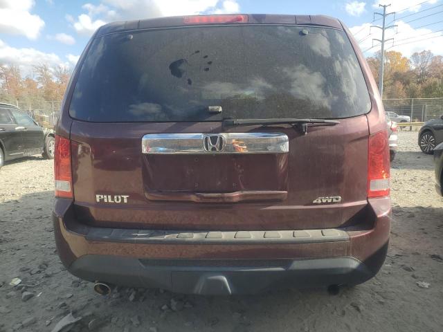  HONDA PILOT 2012 Бордовый