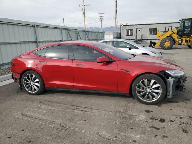 Хетчбеки TESLA MODEL S 2014 Червоний