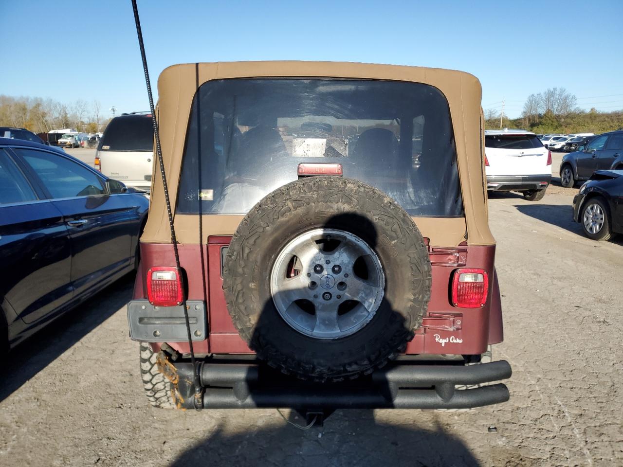 2001 Jeep Wrangler / Tj Sahara VIN: 1J4FA59S41P337699 Lot: 80493224