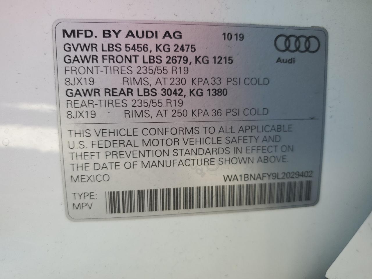 2020 Audi Q5 - Image 13