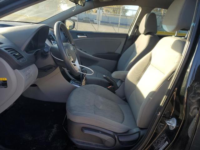 Sedans HYUNDAI ACCENT 2014 Czarny