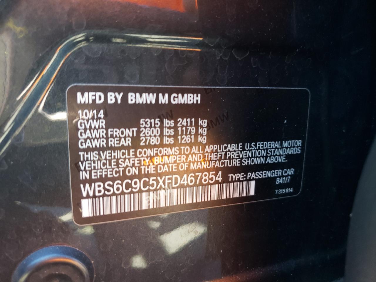 2015 BMW M6 - Image 13
