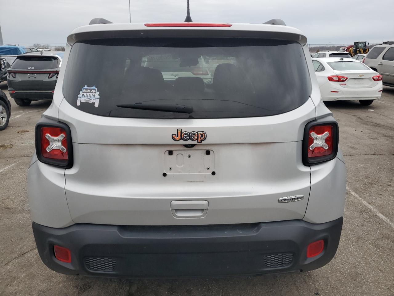 VIN ZACNJABB8KPK60289 2019 JEEP RENEGADE no.6