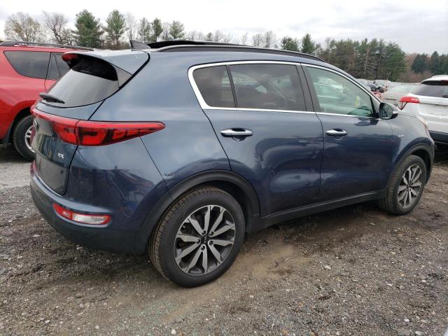  KIA SPORTAGE 2018 Синий