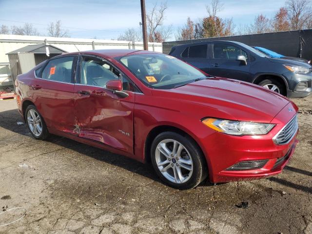  FORD FUSION 2018 Czerwony