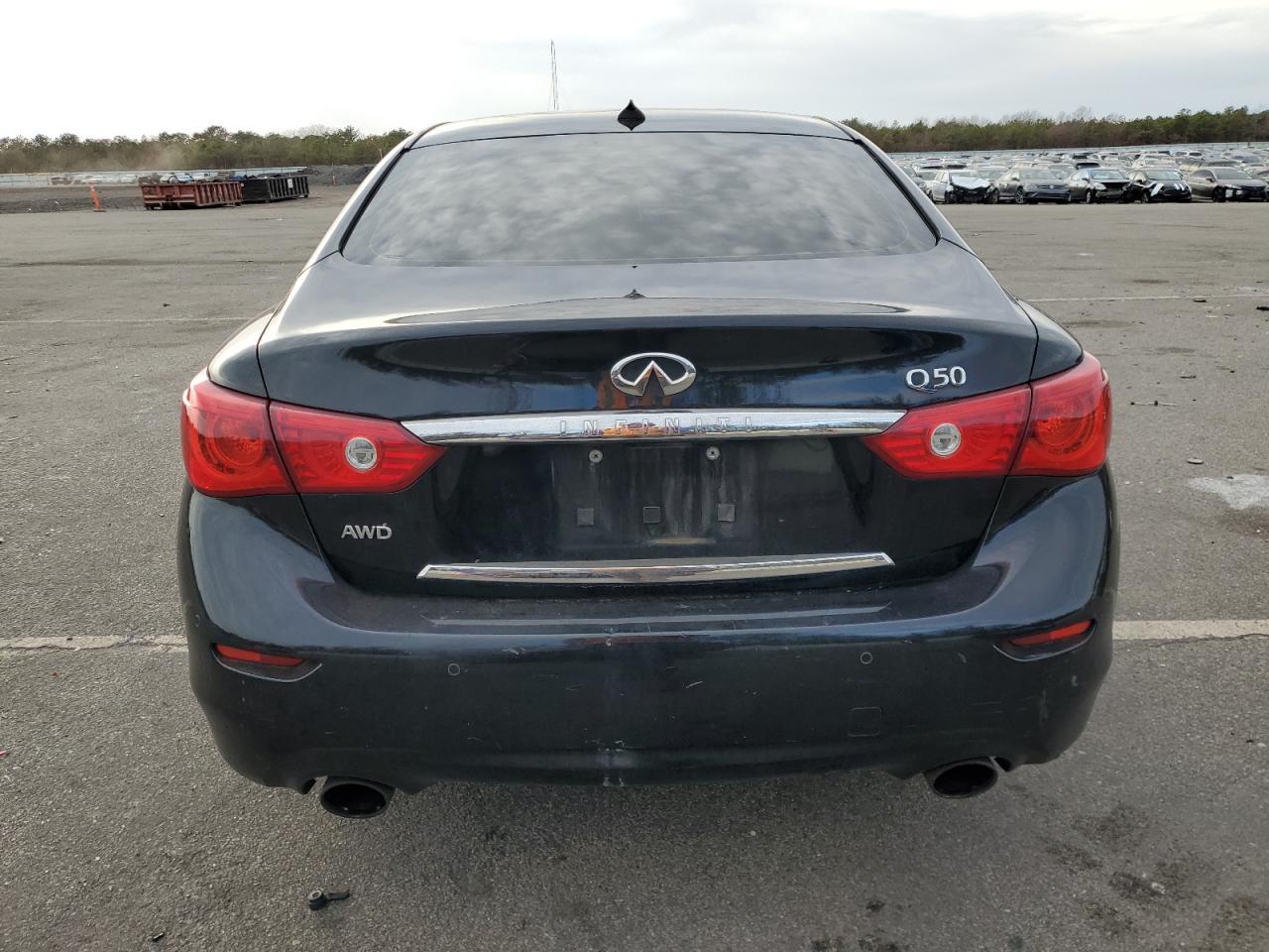 VIN JN1BV7ARXFM397382 2015 INFINITI Q50 no.6