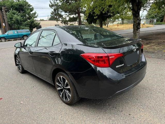  TOYOTA COROLLA 2018 Czarny